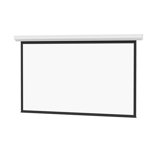 Da-Lite Designer Contour 106" Diag. 52X92 Agility Battery Motor HDTV 16:9 High Contrast Matte White Projector Screen