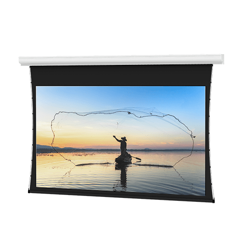 Da-Lite Tensioned Designer Contour 57.5X92 109" Diag. Battery Wide Screen 16:10 Da-Mat Projector Screen