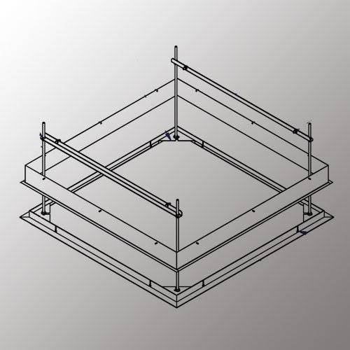 Draper SLX Ceiling Finish Kit - White