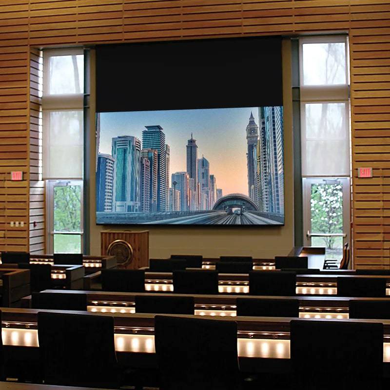 Draper Targa XL, 193", HDTV, Contrast Grey XH800E Projector Screen