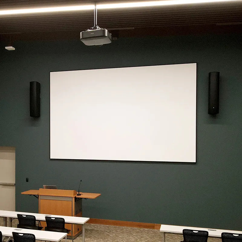 Draper StyleLine Borderless Fixed Frame 123" Diag. 16:10 Matt White XT1000VB Projector Screen