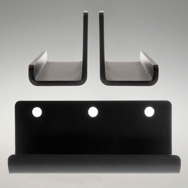 Draper StyleLine Wall Mounting Bracket (Pair), 4" x 6" - Black